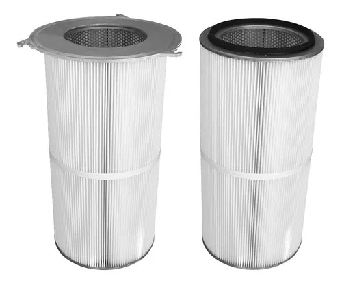 Filtro cartuchos plissado para cabine de pintura Imagem ilustrativa de Filtro cartuchos plissado para cabine de pintura