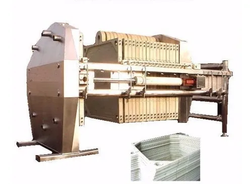 Filtro prensa inox Imagem ilustrativa de Filtro prensa inox