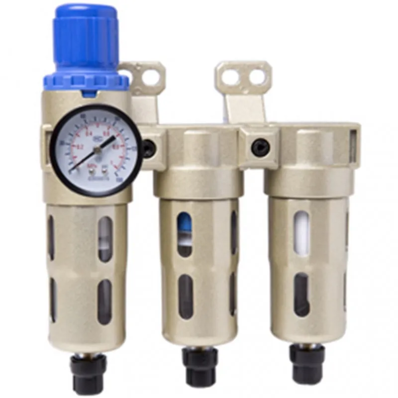 Filtro regulador inox Imagem ilustrativa de Filtro regulador inox